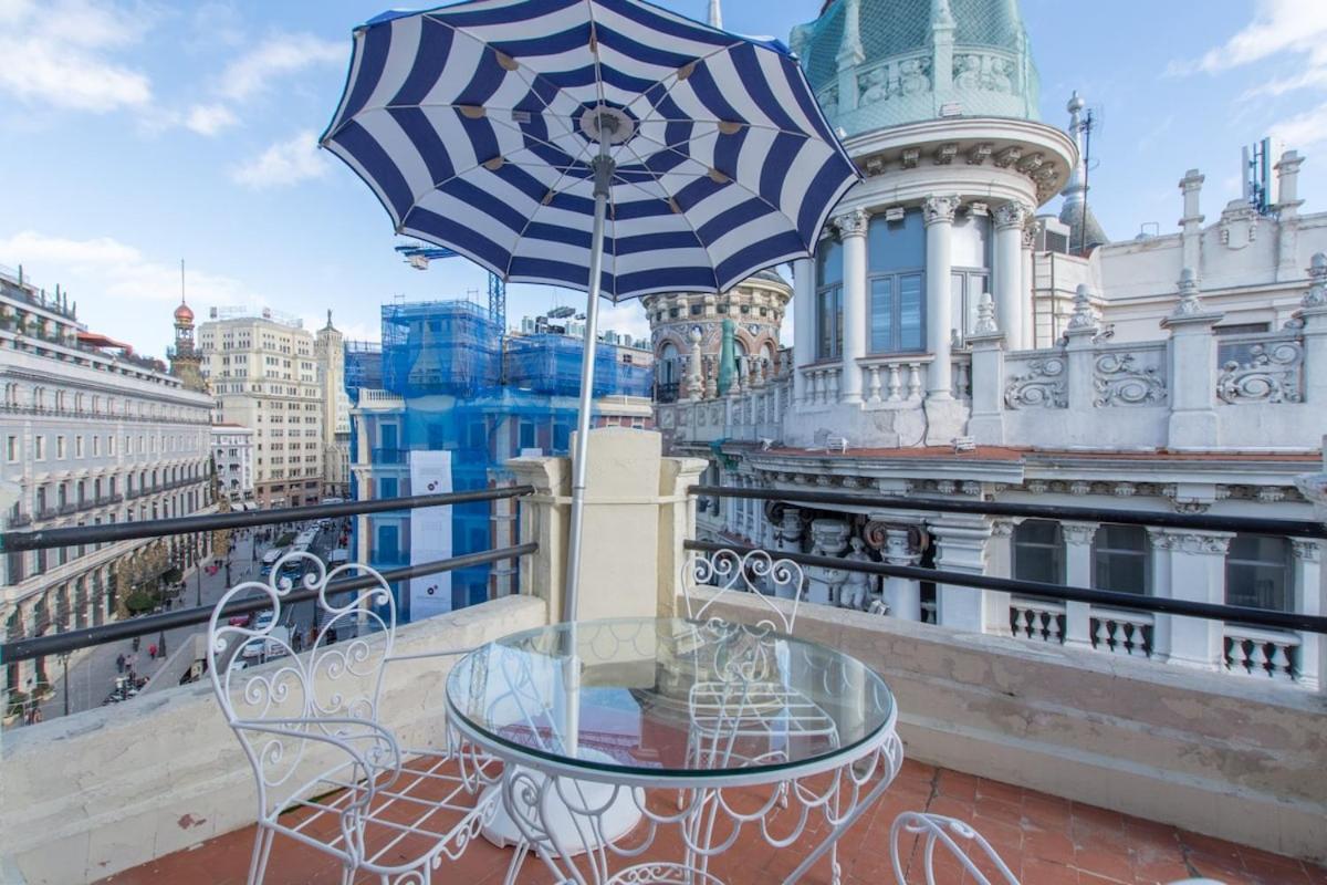 Ferienwohnung Atico Con Terraza De Vistas Inmejorables Madrid Exterior foto