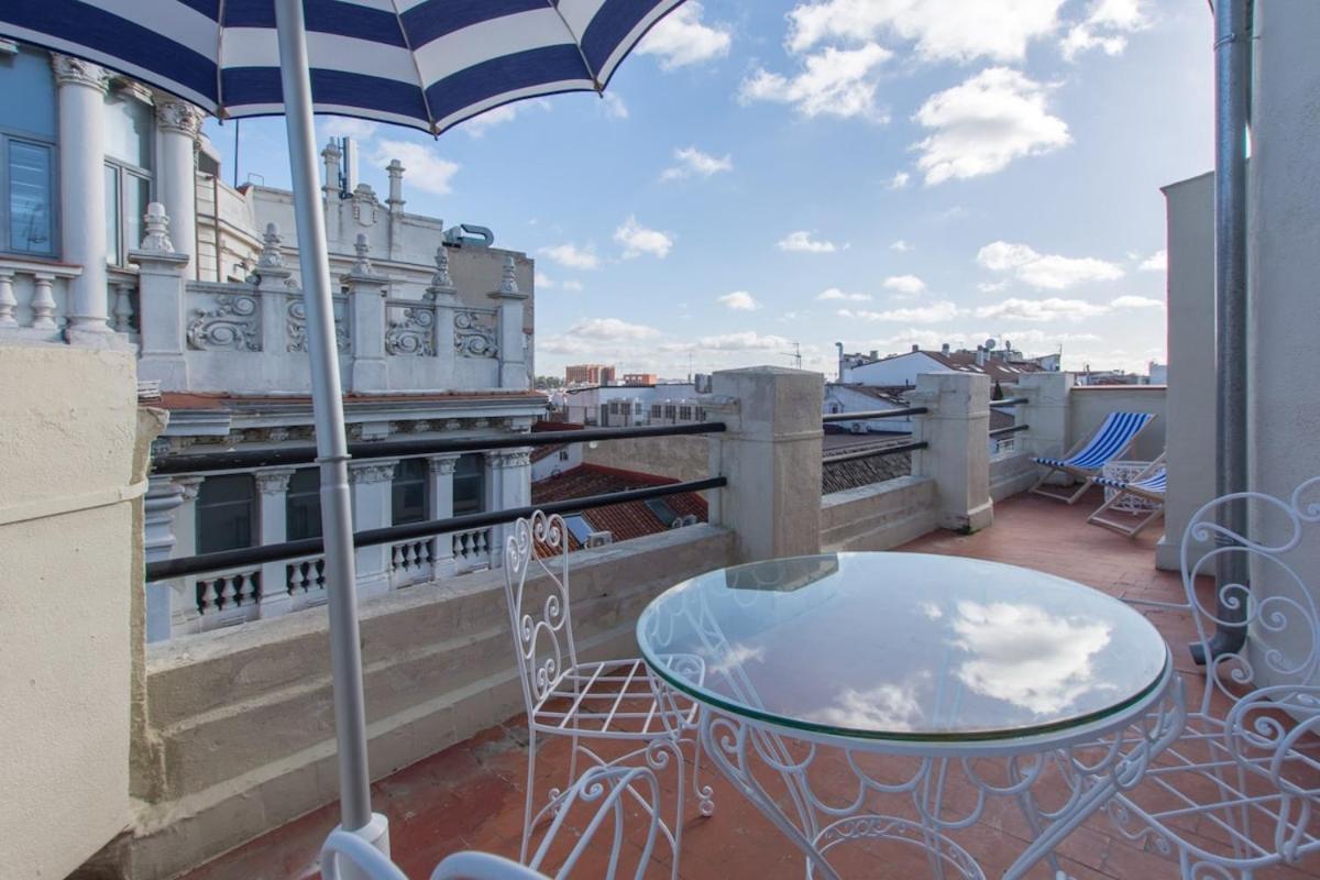 Ferienwohnung Atico Con Terraza De Vistas Inmejorables Madrid Exterior foto